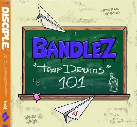 Disciple Samples Bandlez Trap Drums 101 WAV